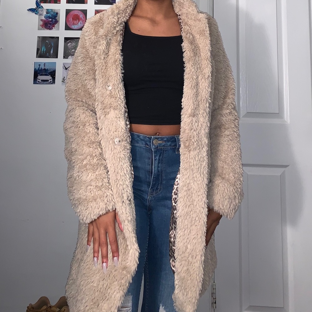 Faux Fur Coat